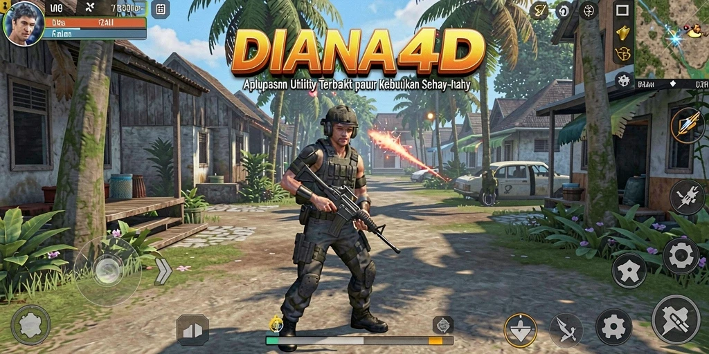 Tampilan antarmuka yang ramah pengguna dari DIANA4D.