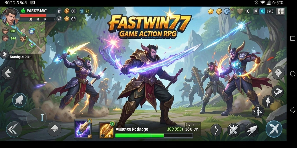 Tangkapan layar menunjukkan aksi mendebarkan dalam gameplay ARPG.