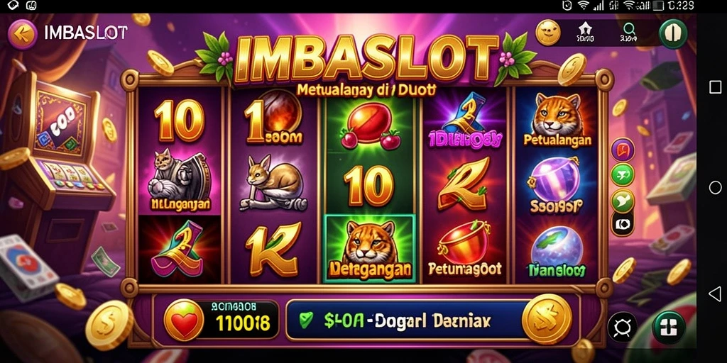 Gameplay menegangkan dalam petualangan IMBASLOT yang mengasyikkan.