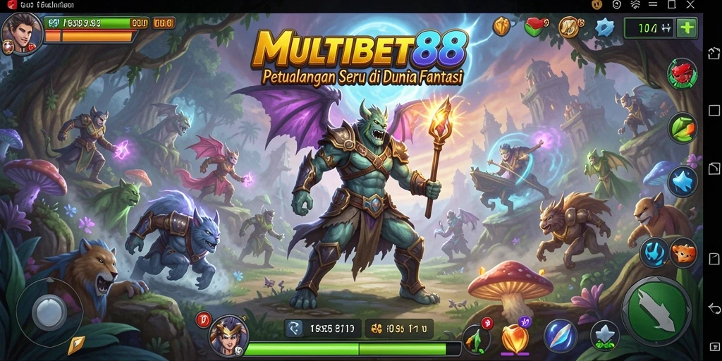 Tampilan gameplay seru dan menantang dari MULTIBET88.