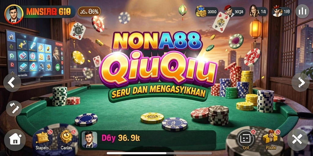 Screenshot menampilkan gameplay QiuQiu NONA88 yang mengasyikkan.