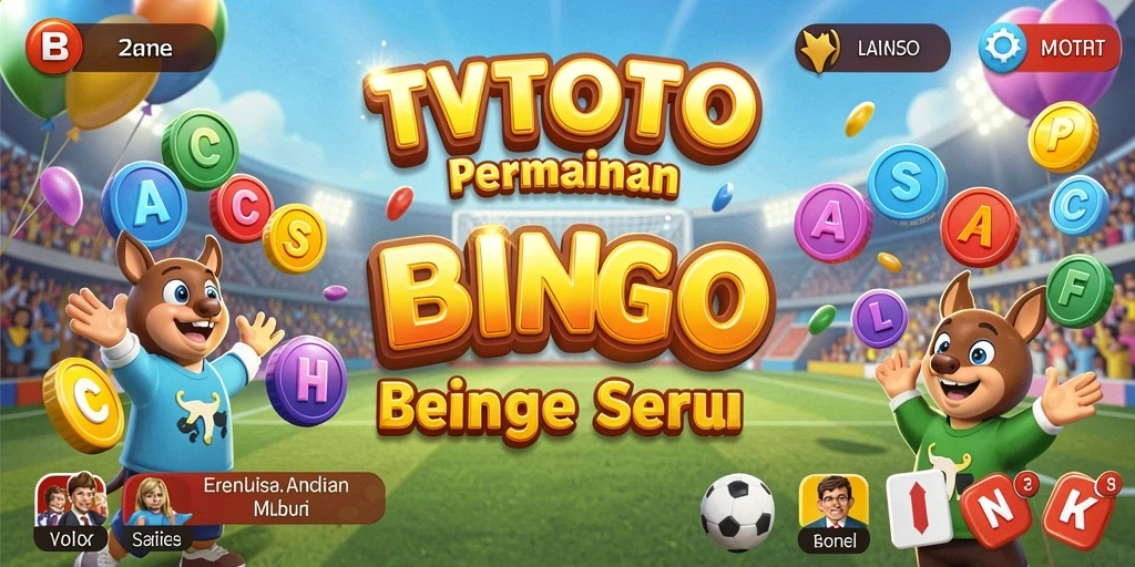 Tampilan gameplay Bingo yang seru dan interaktif di TVTOTO.